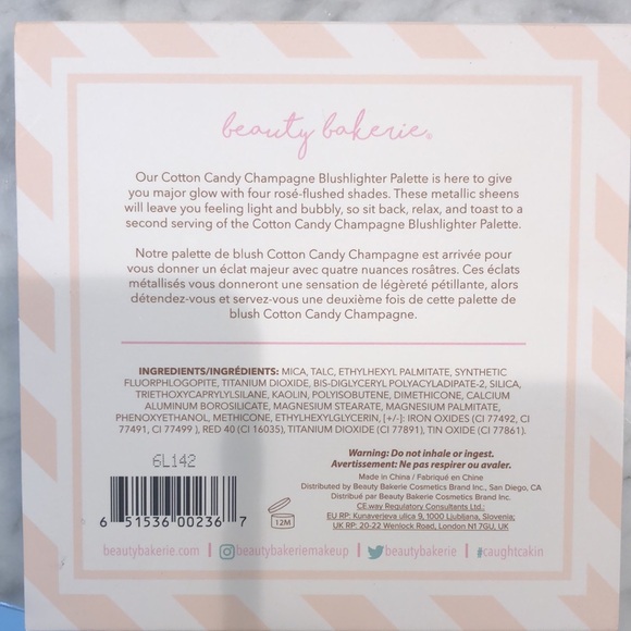 Cotton Candy Champagne blush lighter palette - Picture 4 of 5